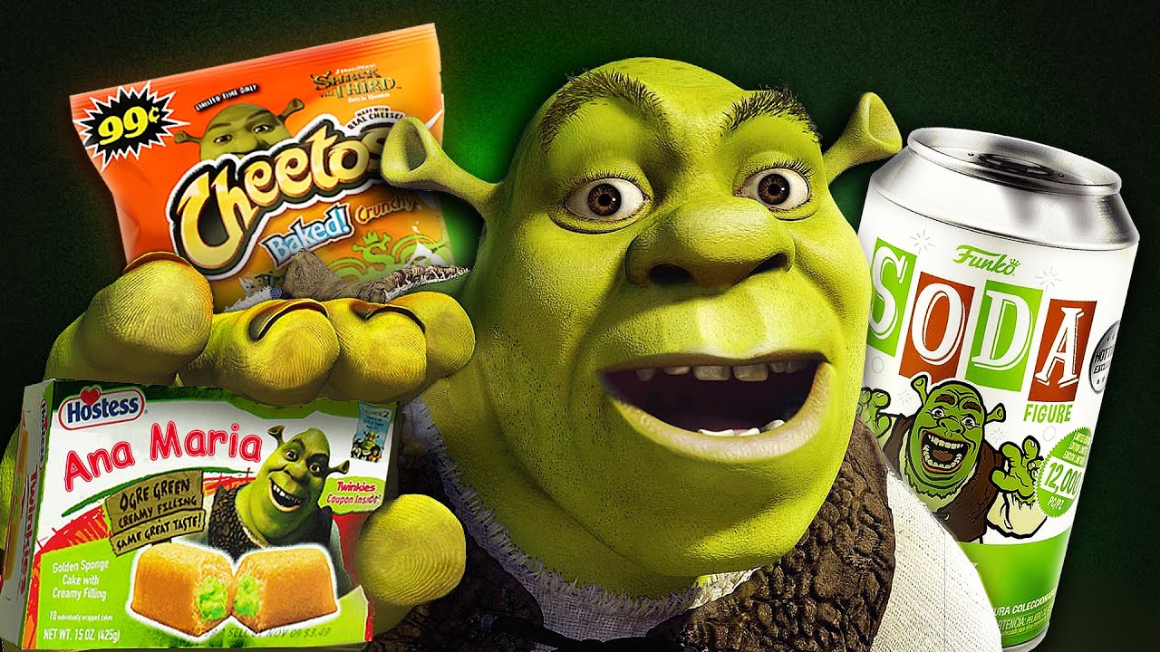 essas são as comidas mais bizarras do shrek