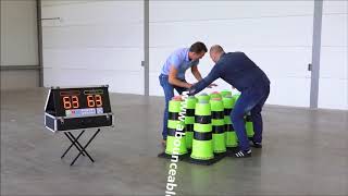 New Interactive Cone Game from A Bounceable Time Event Party Rentals Charlotte NC