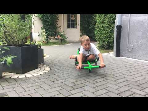 EzyRoller mit der Hand gefahren