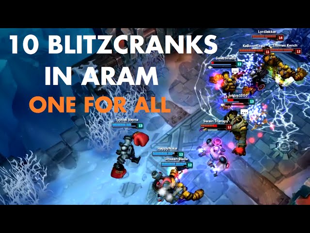 LOL - Blitzcrank en ARAM es genial 