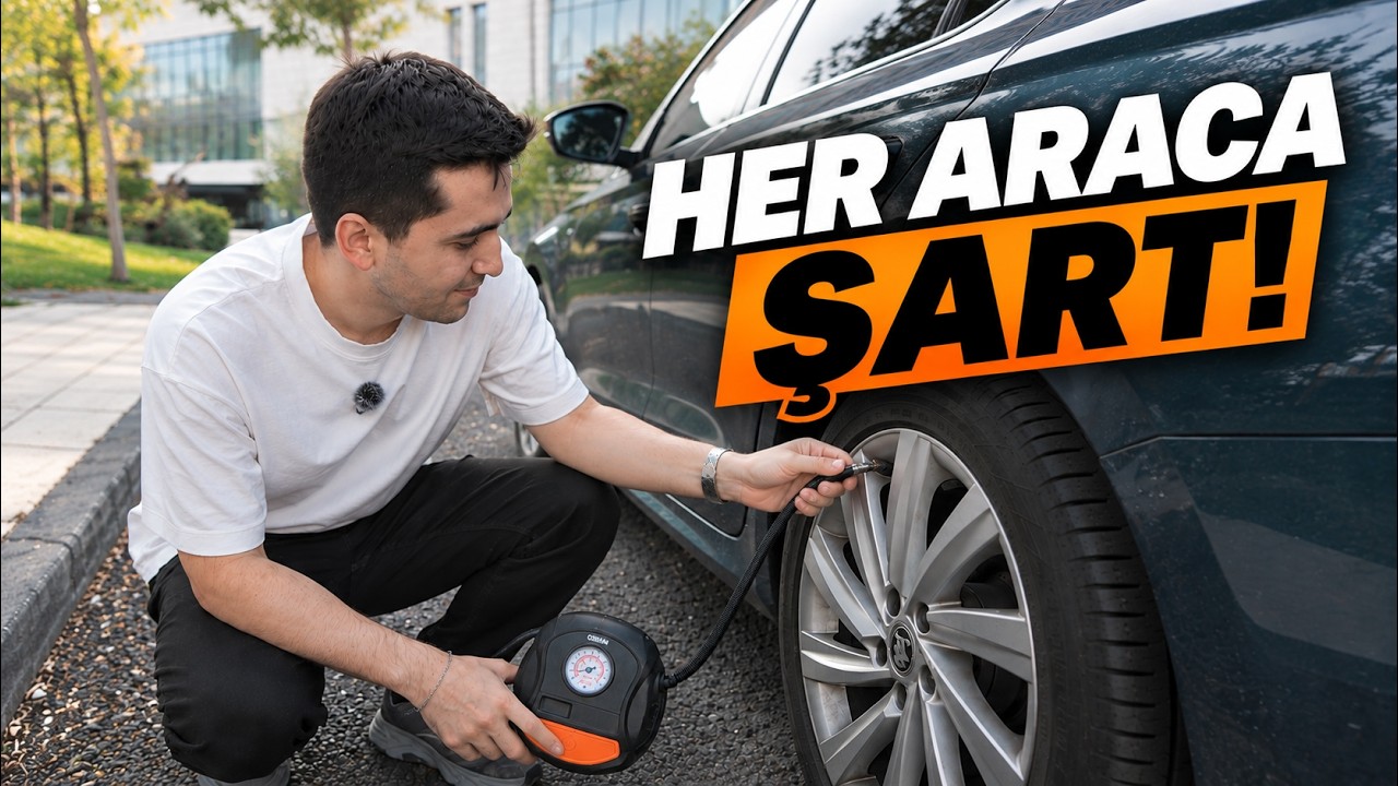 Lazım Olunca “İyi ki Almışım” Diyorsunuz! | Osram Tyreinflate 200 Kompresör