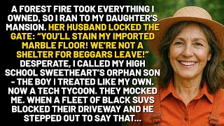 My Home Burned Down. My Son-In-Law Said I Was Dirty So I Called The Tech Tycoon I Treated Like A Son