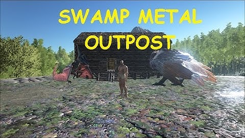 Ark Survival Evolved Ep 40 TAMING LVL 100+ PTERANODON & SWAMP METAL OUTPOST!