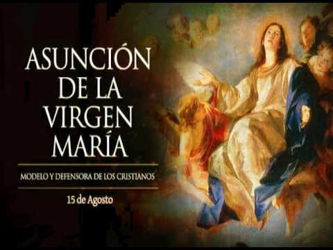 La iglesia católica celebra hoy la Asunción de la Virgen Maria - YouTube