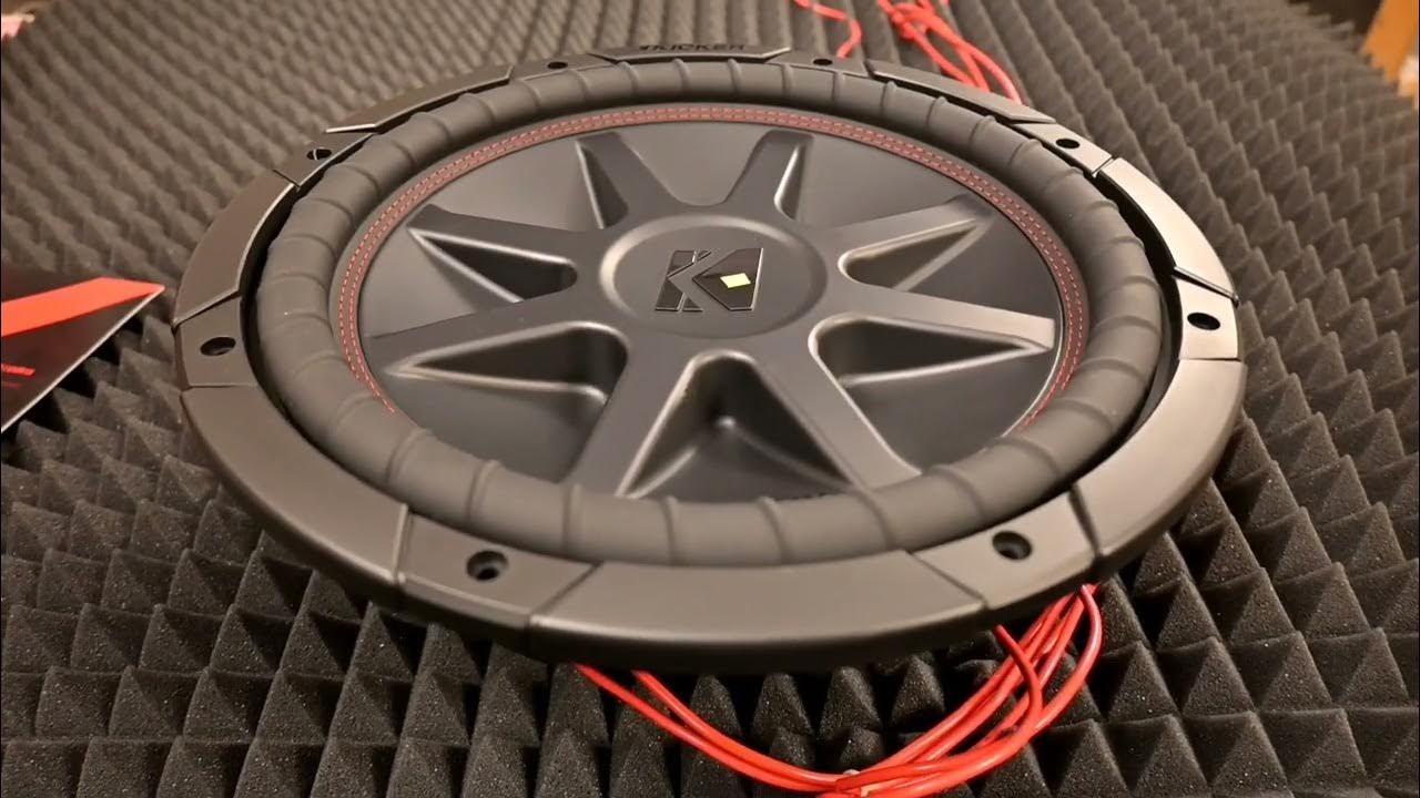 High performance Subwoofer Kicker Comp VR Excursion YouTube