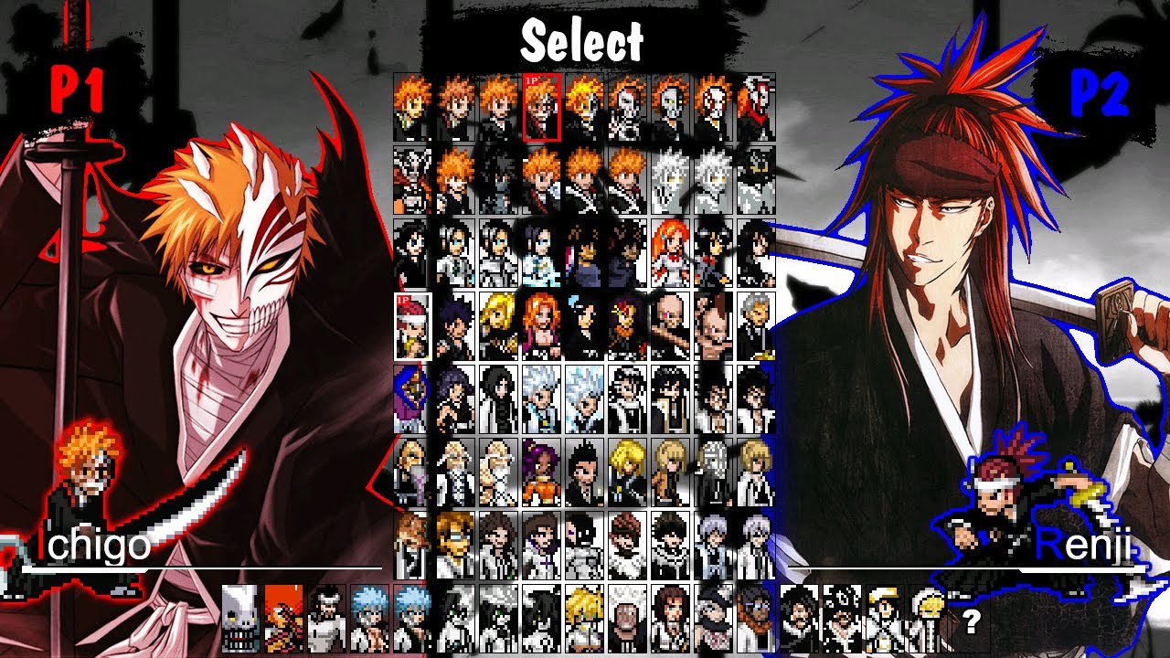 Обзор и Скачать Bleach MUGEN V6 - 79 Characters (PC & Android) DOWNLOAD...