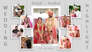 Best Wedding Highlight 2023 Ii Kinjal - Anshul Ii Story By Vinod Kerai