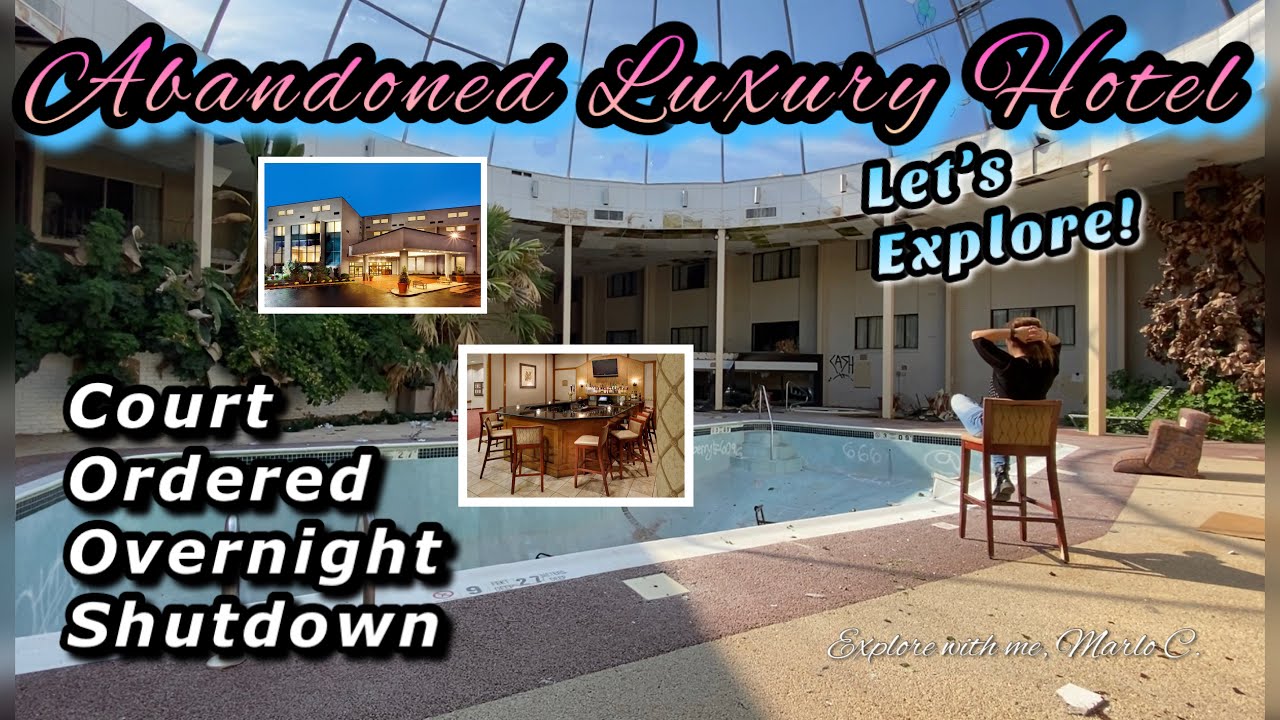 Court Ordered to Shut Down Overnight / Abandoned Luxury Hotel / Everything Left Behind