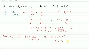 Circuit diagram of metre bridge is shown in figure. The null point is found at a distance of 40 cm