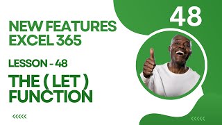 Excel Course - New Feature Excel 365 ( THE LET FUNCTION lesson )
