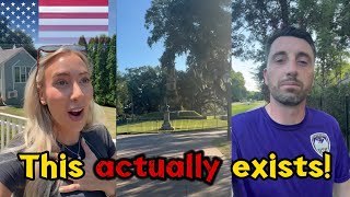 British Tourists Couldn't Believe American Neighborhoods Were Real