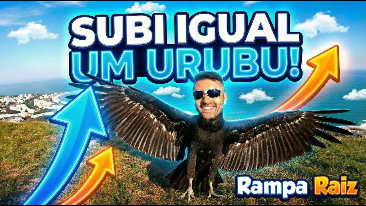 Voei igual um URUBU no Recreio! 🦅 Rampa Raiz com condição épica