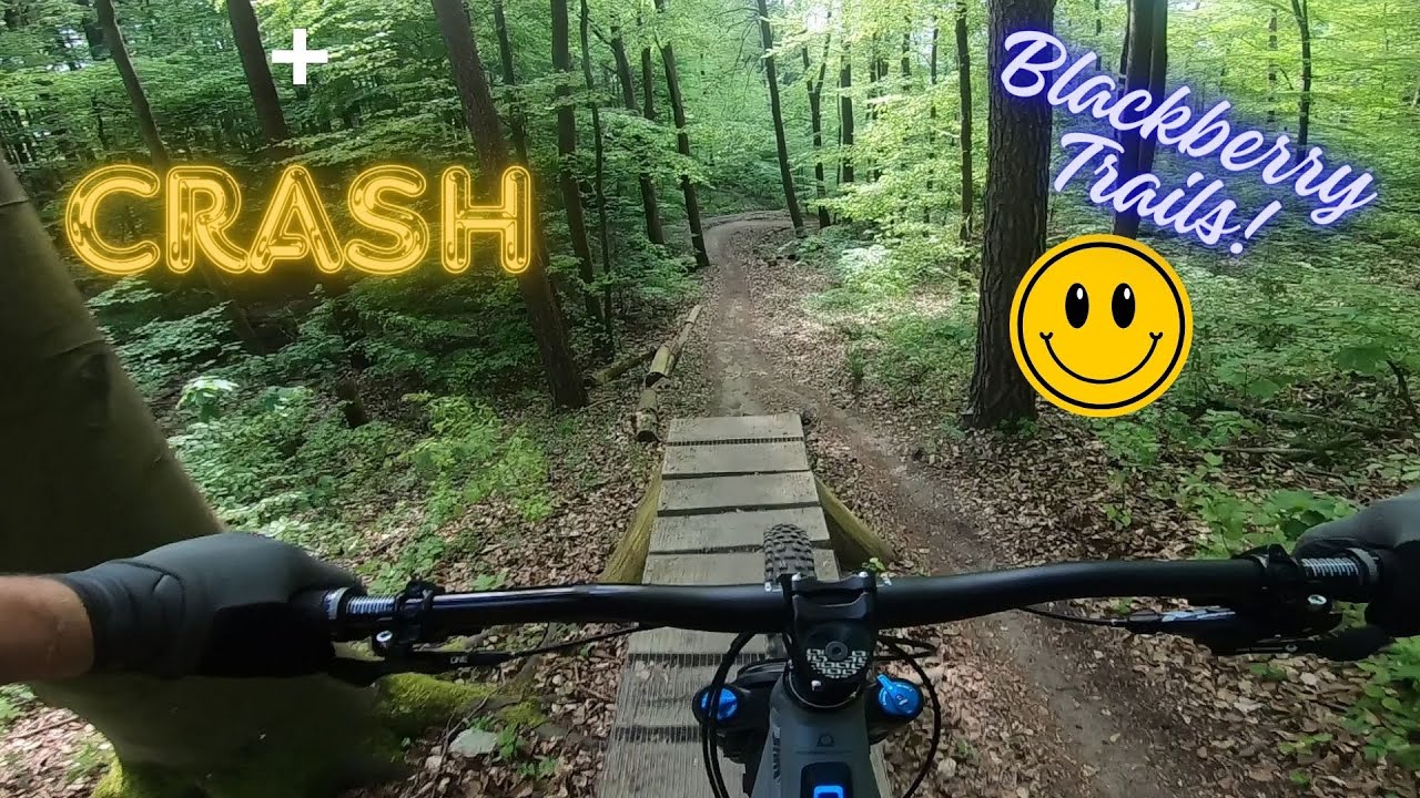 Blackberrytrails Einbeck / Was für geile Trails / Crash