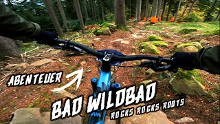 Adventure Bikepark Bad Wildbad | 😱MTB Abenteuer Schwarzwald | 🔷🔴⚫⚫ | 4K | GoPro | POV