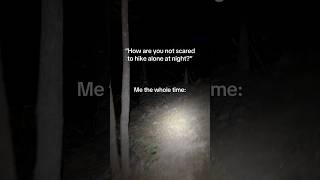 same song i was blasting in my airpods btw #explore #hiking #nature #hikingtrail #night