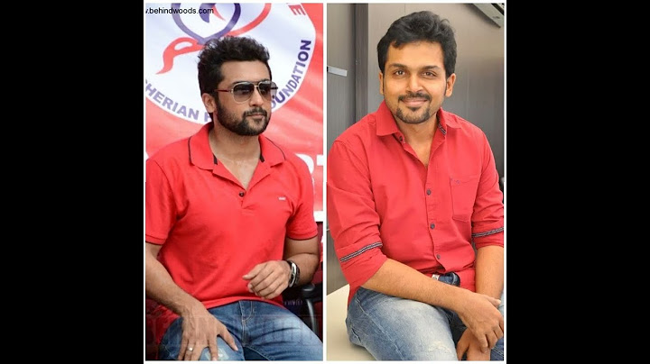 Surya vs Karthik