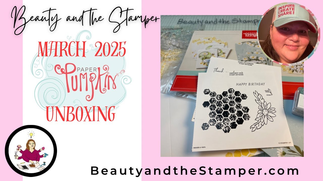 Paper Pumpkin March 2025 Papercraft Subscription Unboxing