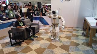 CES 2019, WALKER: Intelligent Humanoid Service Robot by UBTECH