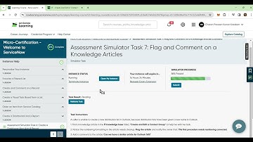 Flag and Comment on a Knowledge Articles