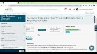 Flag and Comment on a Knowledge Articles