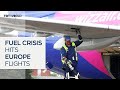 Europe's travel sector faces fuel crunch fears