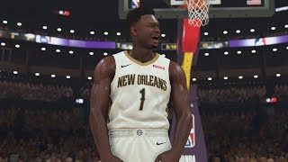 NBA 2K20 Zion Williamson Trailer Gameplay 1st Look!