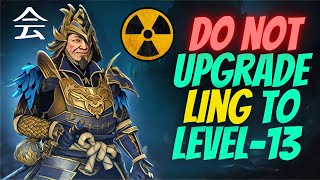 Best Herald Hero ⛩️? LING at level 13 is a destruction 💀|| level 13 ling Review|| Shadow Fight Arena