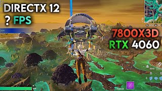 RTX 4060 + 7800X3D | DX12 Low - Chapter 5 Season 2 - Wooting 60HE