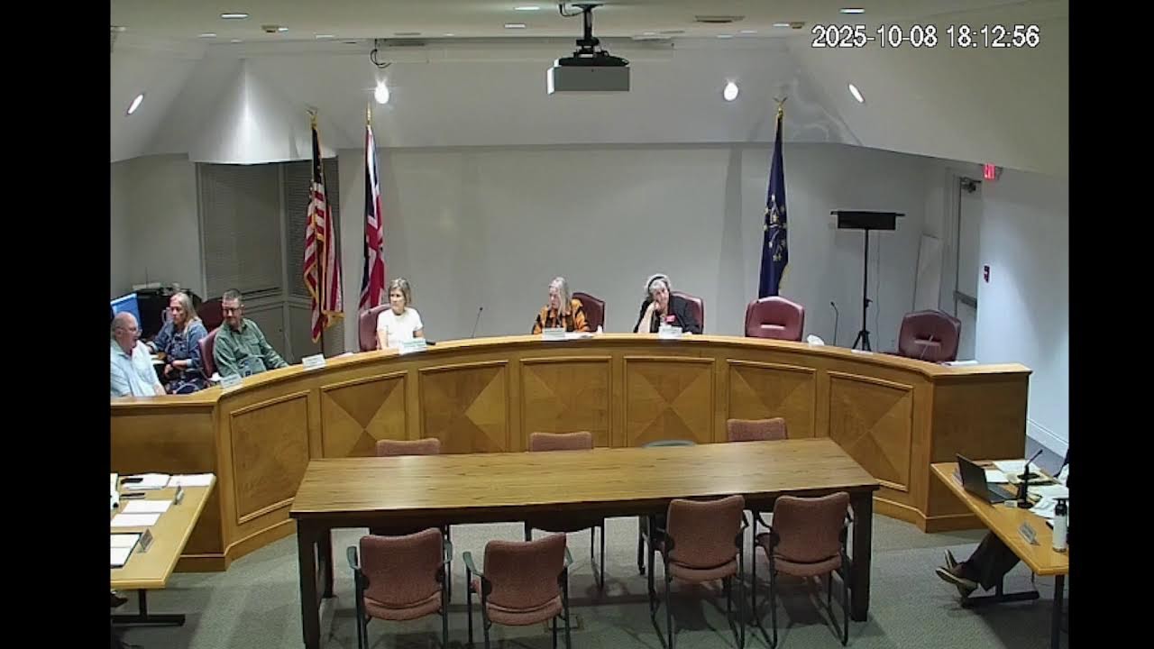 Town of Newburgh Town Council Meeting - October 8, 25