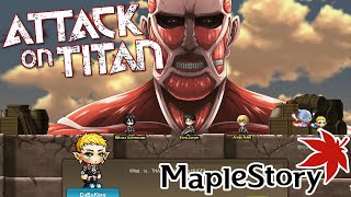 Attack On Titan MapleStory GMS Update!