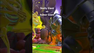 Skelly Giant vs Armor Giant