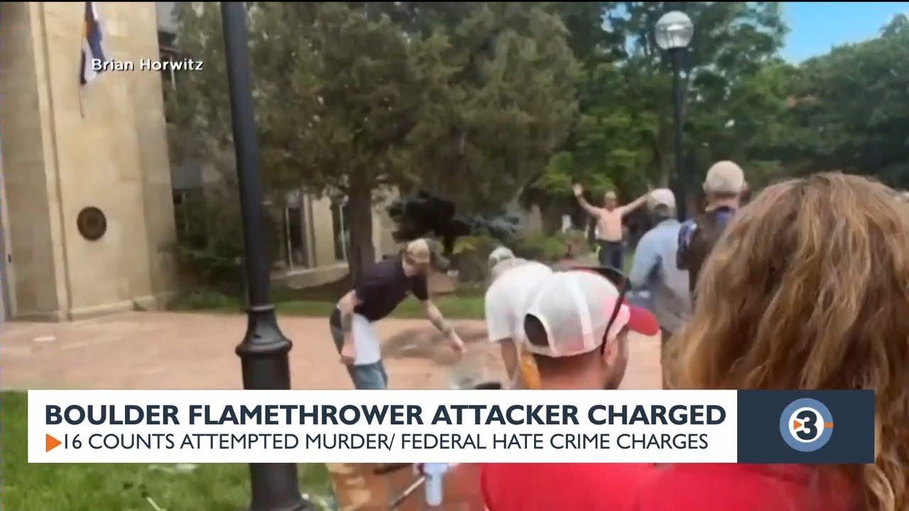 Boulder flamethrower attacked charged