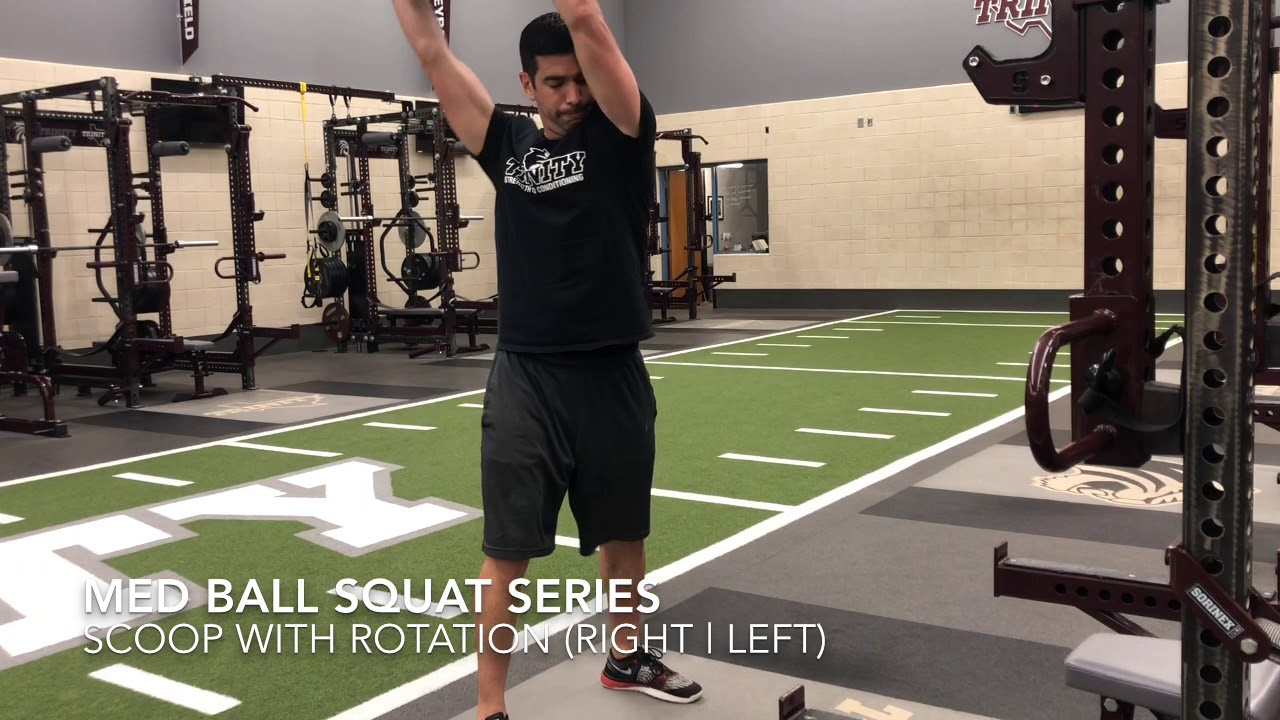 Med Ball Squat Series 