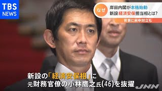 岸田内閣が本格始動 経済安保担当相とは