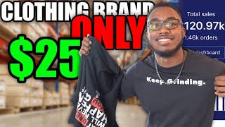 How I Started My First Clothing Line With $25