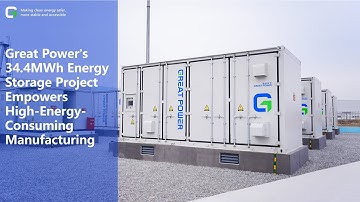 34.4MWh Energy Storage Project Supports High-Energy Manufacturing in Henan