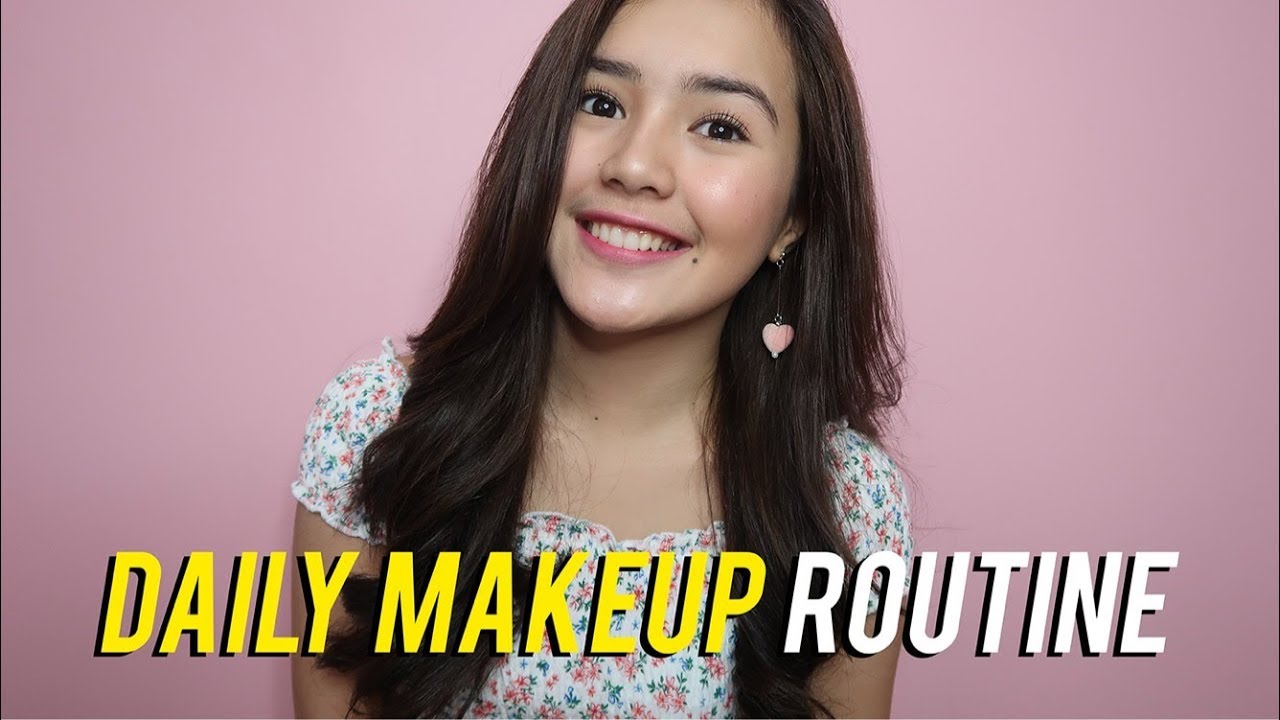 BEBY TSABINA UPDATED DAILY MAKEUP ROUTINE YouTube