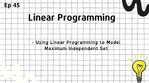 How to Model Maximum Independent Set using Linear Programming