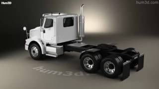 International 9200 Day Cab Tractor Truck 2015 3D model by 3DModels.org