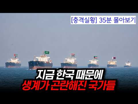 지금 한국 때문에 생계가 곤란해지는 국가들(해외반응 35분 몰아보기)