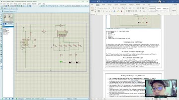 TRAFFIC LIGHT USING 555 TIMER IC