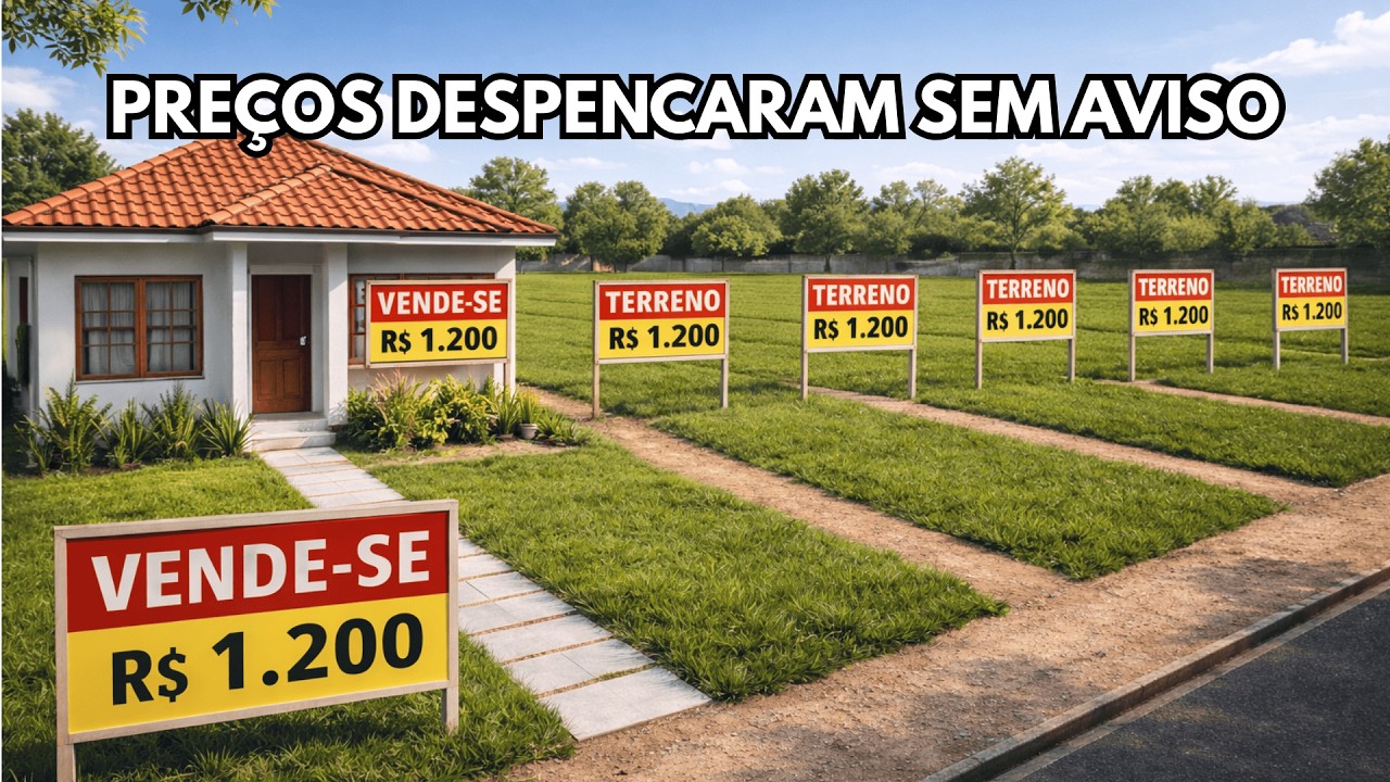 Os 7 Municípios do BRASIL Onde Os Preços das Casas e Terrenos Estão Despencando a Cada Dia