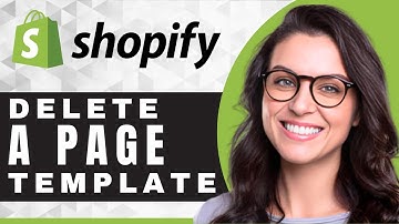 How to Delete a Page Template in Shopify | Shopify Tutorial (2025)