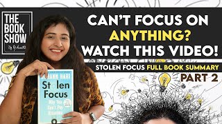 Why are we not able to focus on anything? | The Book Show ft RJ Ananthi #facts