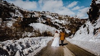 Μαρίσια &amp; Χαράλαμπος | Γάμος με χιόνια στο Μέτσοβο | Highlights