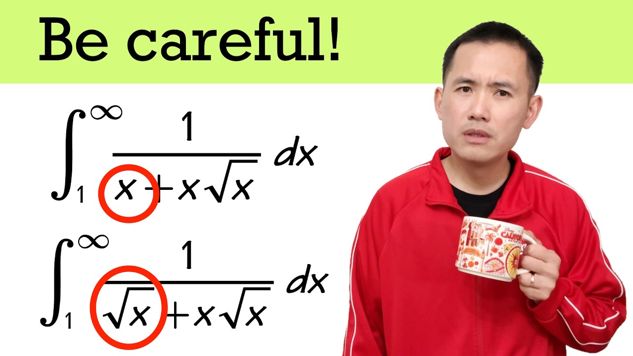 2 similar improper integrals