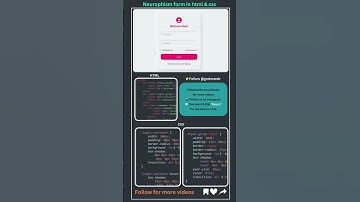 Neumorphism Login Form in HTML & CSS | Modern UI Design 🔥