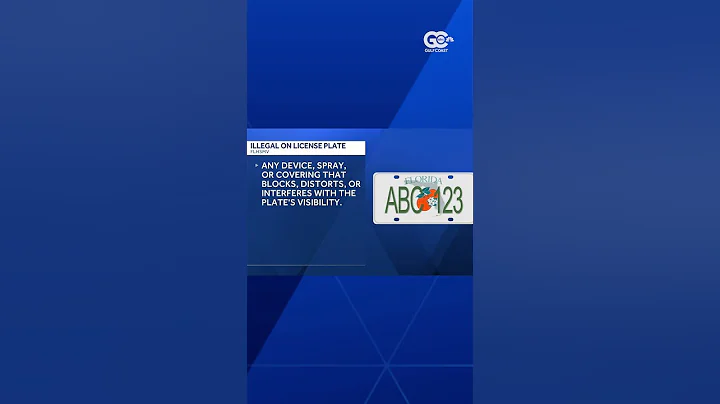 What to know about Florida license plate frames