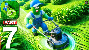 Backyard Master - Gameplay Walkthrough Part 7 - Transform Backyard Grass Into Haven (Android, iOS)