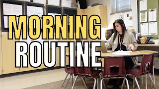 Morning Routine of an Elementary Teacher | Bridging Literacy